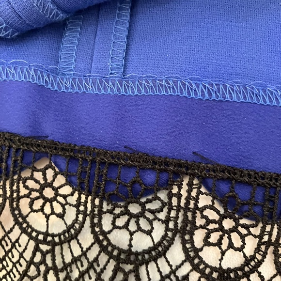 Talbots blue dress 8P - Picture 2 of 9